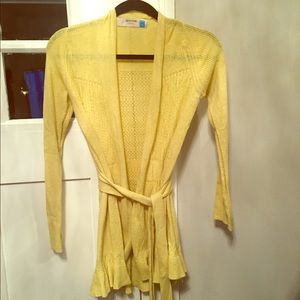 Sparrow thin knit sweater wrap